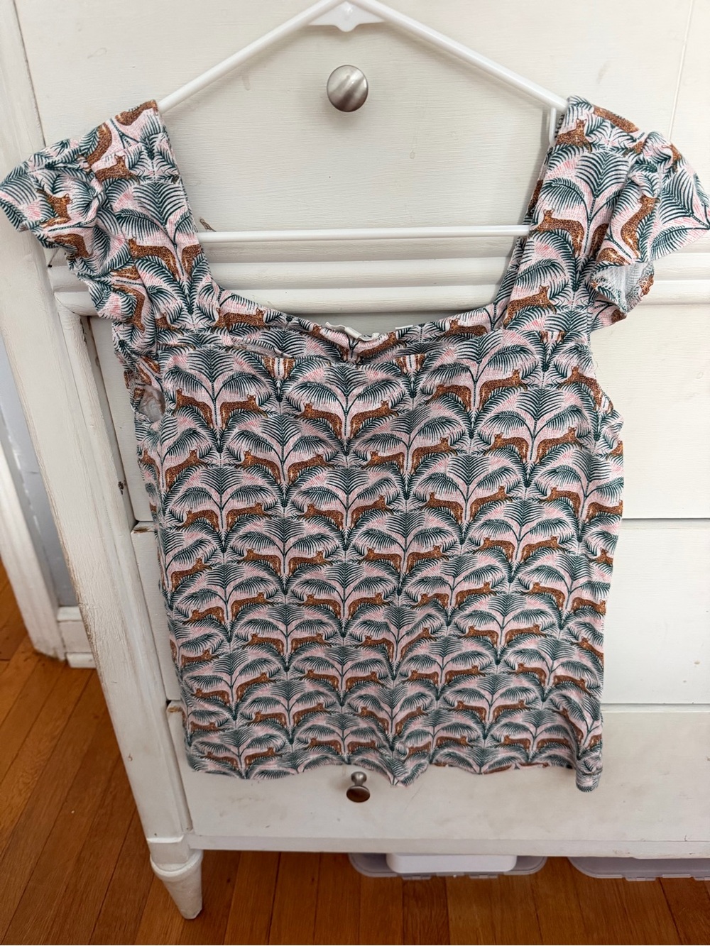 Fat Face square neck tank